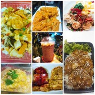 นมใหญ่ มิตรอุดม 🎉 ข้าวไก่เทอริยากิ ไข่ข้น ชาไทย เฟรนฟายชีส ขนมปังเนยนม