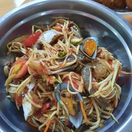 เมนูของร้าน ส้มตำเจ๊เอียง