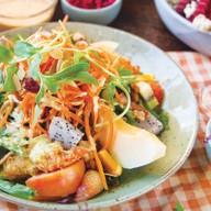 เมนูของร้าน สวนผัก โอ้กะจู๋ สันทราย