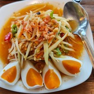 เมนูของร้าน ตำกระเทย ร้อยเอ็ด