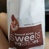 เมนูของร้าน Gamiyuii Purple Sweets Potatoes สายใต้ใหม่