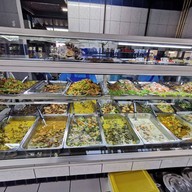 เมนูของร้าน สีฟ้า ข้าวแกง-ตามสั่ง