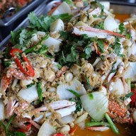 เมนูของร้าน นินจา หมูกระทะรวมซีฟู้ด สยามคันทรีคลับ