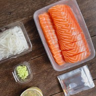 เมนูของร้าน GU SALMON Huai Khwang
