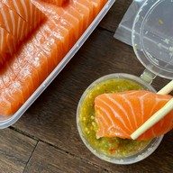 เมนูของร้าน GU SALMON Huai Khwang