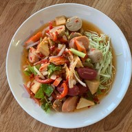 เมนูของร้าน โคตรจะยำ คาเฟ่