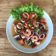 เมนูของร้าน โคตรจะยำ คาเฟ่