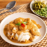 ขนมจีนน้ำยากะทิ @เจริญสินธานี  อีสเทิร์น