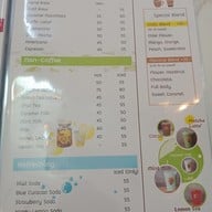 เมนู Meet Point Cafe