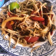 เมนูของร้าน ส้มตำแสงปัญญา แพรกษา