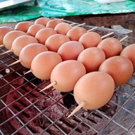 ไข่ปิ้ง ลูกชิ้นทอด