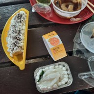 เมนูของร้าน 105 องศา ขนมหวาน อาหารคาว