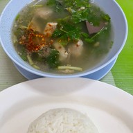 เมนูของร้าน โจ๊กสี่แยกสมเพชร