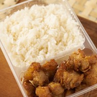 ข้าวหมูทอด&น้ำพริกปลาทู