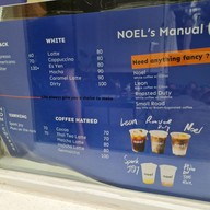 เมนู noël coffee