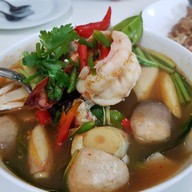 เมนูของร้าน เจ๊ไฝ ประตูผี