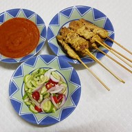 เมนูของร้าน หมูสะเต๊ะนายซ้ง บรรทัดทอง