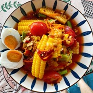 ตำสตอบะแหล หมู่บ้านสินธร-รังสิต