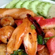 ลูกชิ้นทอดน้ำจิ้มโครตแซ่บ2 By บังนี🥳