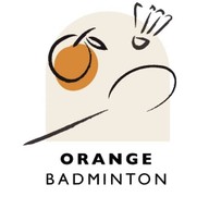 Orange badminton