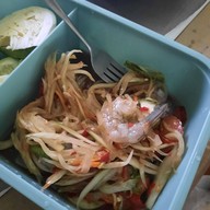 เมนูของร้าน แล้วแต่เผานั่งเล่น