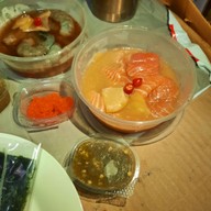 เมนูของร้าน 105 องศา ขนมหวาน อาหารคาว