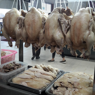ข้าวมันไก่ตอน "อ้วน" แยกวัดเสด็จ