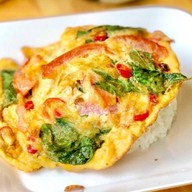 30 อิ่ม ข้าวไข่เจียวทรงเครื่อง ข้าวไข่ข้น ศาลายา