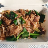 เมนูของร้าน ราดหน้า ยอดผัก เฮงเฮง บางแก้ว