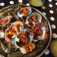 เมนูของร้าน หมีไรกิน บุฟเฟต์ปูไข่ดอง 599 สัมมากร รามคำแหง 110