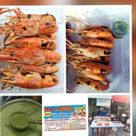 กุ้งเผาอยู่ดีซีฟู้ดคอสะพานบางน้ำจืด หัวโค้งคอสะพานบางน้ำจืด