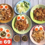 ข้าวหมูทอดอิ่มท้อง เอกชัย69 สูตรนายเบียร์ -