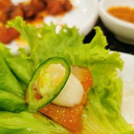 เมนูของร้าน The BAP Korean BBQ Restaurant