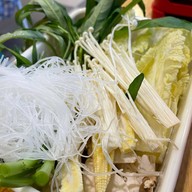 เมนูของร้าน สุกี้หมูบิน