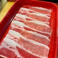 เมนูของร้าน สุกี้หมูบิน