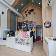 บรรยากาศ Cofee Journey ปั๊มเอสโซ่ เลียบทางด่วน (CDC)