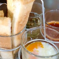 กาแฟสด/mokapod/ไข่ลวกปังปิ้งสโลบาร์by beng อ.เสนางนิคม