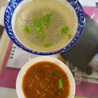 เมนูของร้าน ร้านข้าวมันไก่เจ๊ปุ๊ยบางบัวทอง