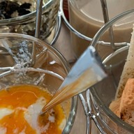 กาแฟสด/mokapod/ไข่ลวกปังปิ้งสโลบาร์by beng อ.เสนางนิคม