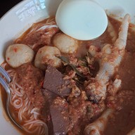 เมนูของร้าน ขนมจีนบ้านสวน