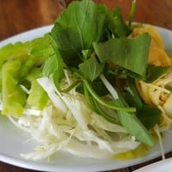 เมนูของร้าน ขนมจีนบ้านคุณย่า สนามบินน้ำ