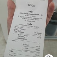 เมนู MTCH อารีย์