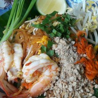 เมนูของร้าน ผัดไท หอยทอด ชูใจ