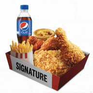 เมนูของร้าน KFC ห้างทวีกิจพลาซ่า