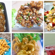 นมใหญ่ มิตรอุดม 🎉 ข้าวไก่เทอริยากิ ไข่ข้น ชาไทย เฟรนฟายชีส ขนมปังเนยนม