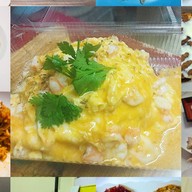 นมใหญ่ มิตรอุดม 🎉 ข้าวไก่เทอริยากิ ไข่ข้น ชาไทย เฟรนฟายชีส ขนมปังเนยนม