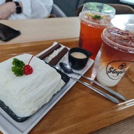เมนูของร้าน Sleepless Cafe ถนนเนตรดี