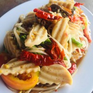 เมนูของร้าน ส้มตำ ยำนัว ตามสั่ง