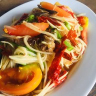 เมนูของร้าน ส้มตำ ยำนัว ตามสั่ง