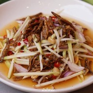 ร้านยำ นัว ยั่ว Yes กะเพราพริกแห้ง สาขา8 พัทยา